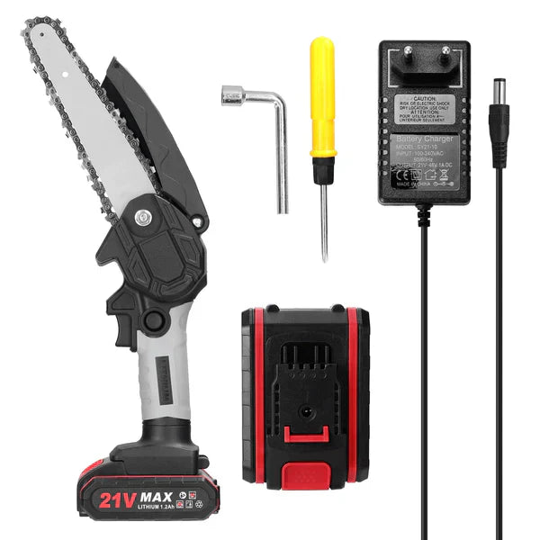 Scie rétractable portable et rechargeable