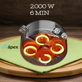 Poêle multifonction 4 en 1 - PLUS DE PRATICITÉ EN CUISINE AVEC 6L